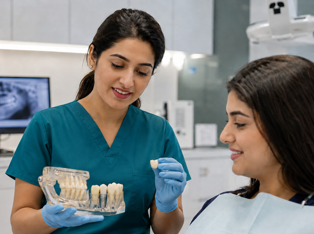 Zirconia Crowns and Bridges Karachi