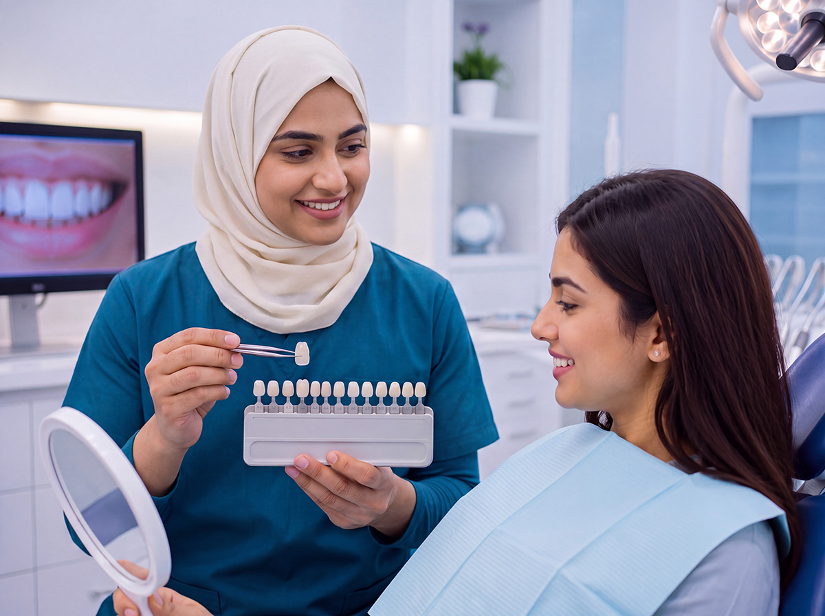 Porcelain Veneers Hollywood Smile Karachi